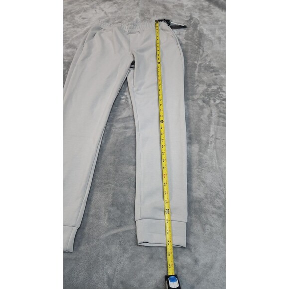 NWT 01.Algo Light Grey Small Performance Joggers Quick Dry Pants Gym SPF 40 New - Picture 7 of 8